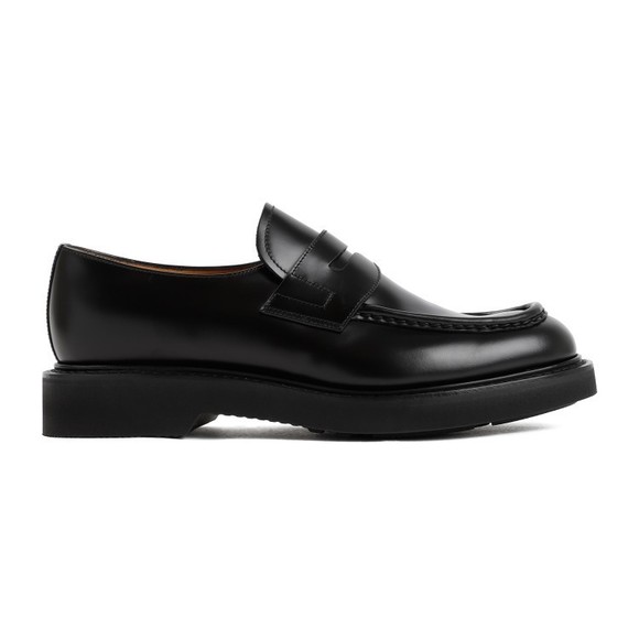 Churchs Black Calf Leather Lynton Loafers - NWT